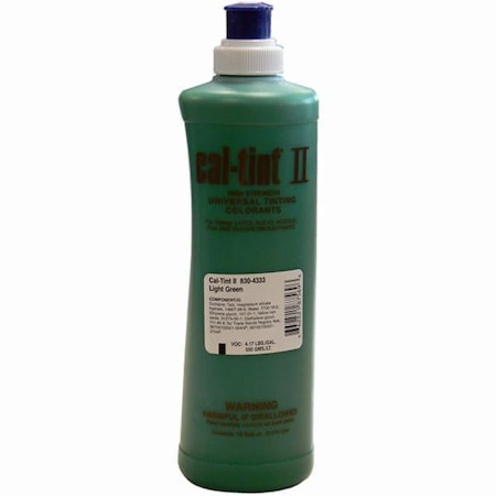 Cal-Tint Ii 16 Oz 830-4333 Light Green Universal Colorant 830-4333